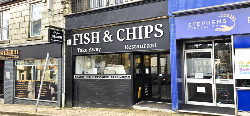 Jim Jack's Fish & Chip Shop, Dunfermline