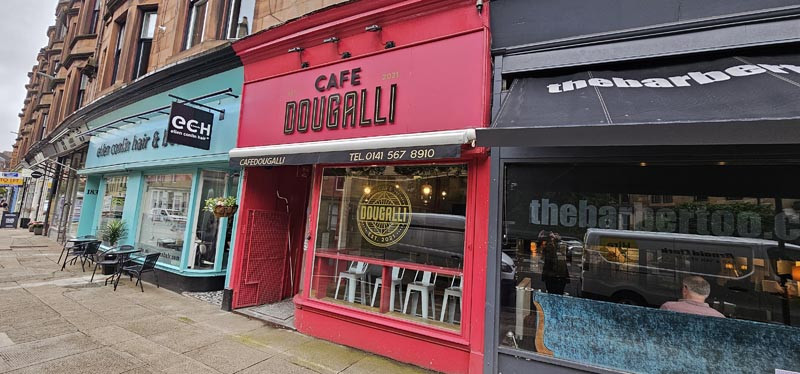 Cafe Dougalli, Hyndland, Glasgow