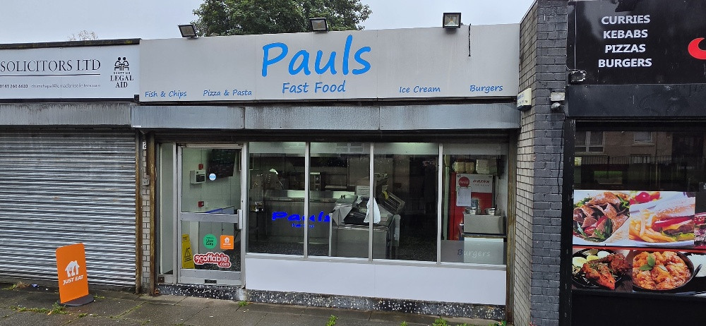 Paul's Fast Food, Glasgow