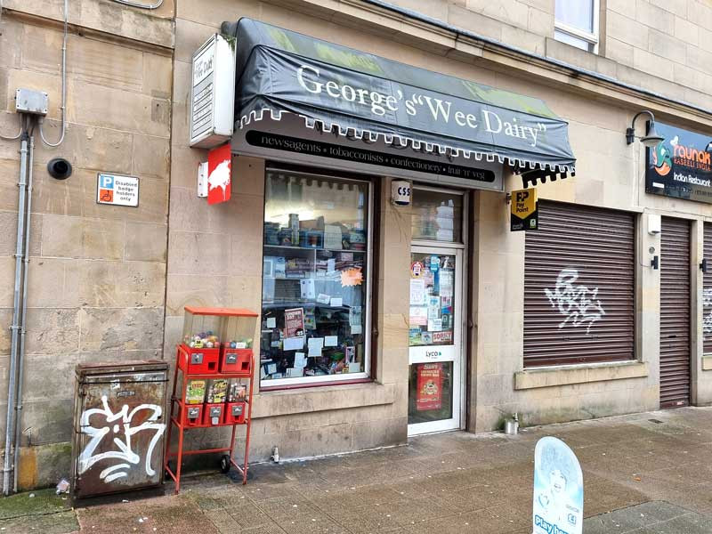 Georges Wee Dairy, Glasgow
