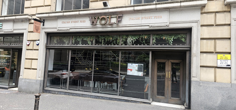 Former Wolf Italian Street Food, Glasgow City Centre