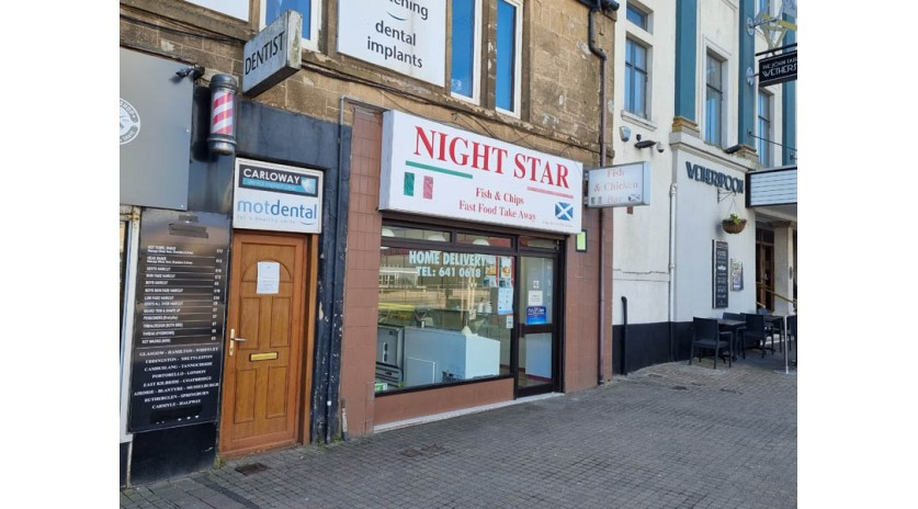 Night Star Fish and Chip Shop, Cambuslang