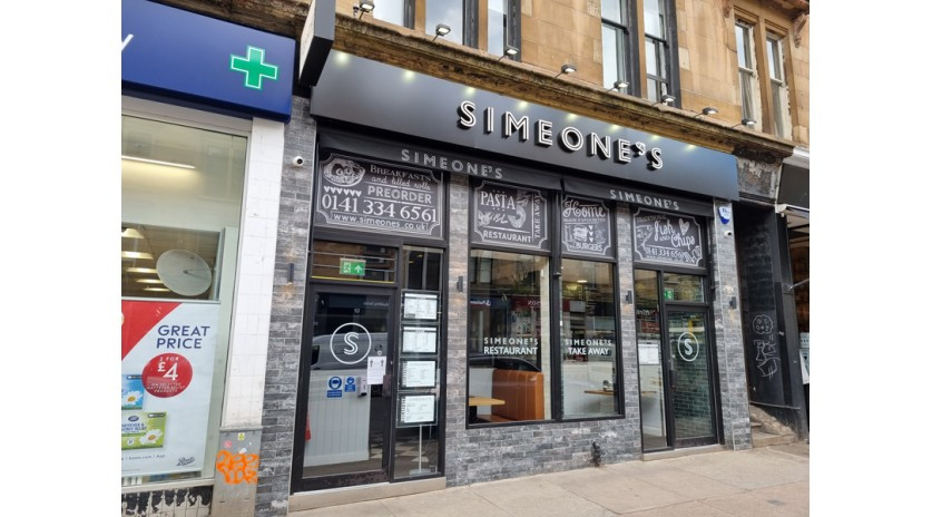 Simeones Fish and Chip Restaurant/Takeaway, Byres Road, Glasgow