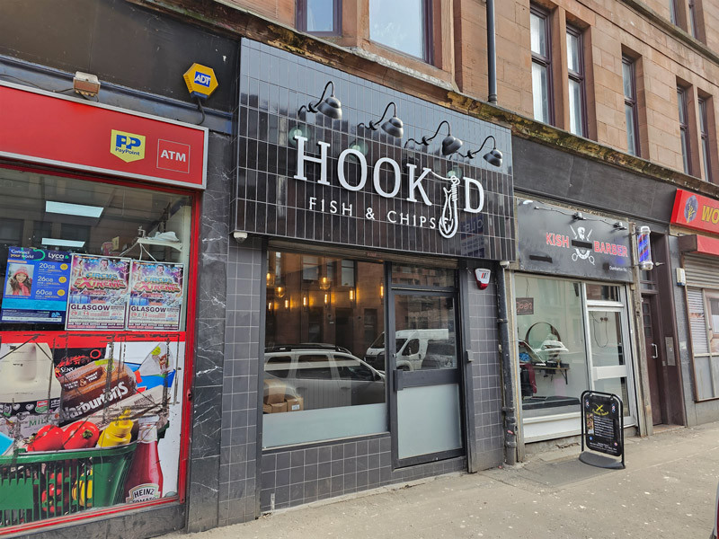 Former Hook'd Fish & Chips, Yoker, Glasgow